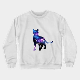 Space cat Crewneck Sweatshirt